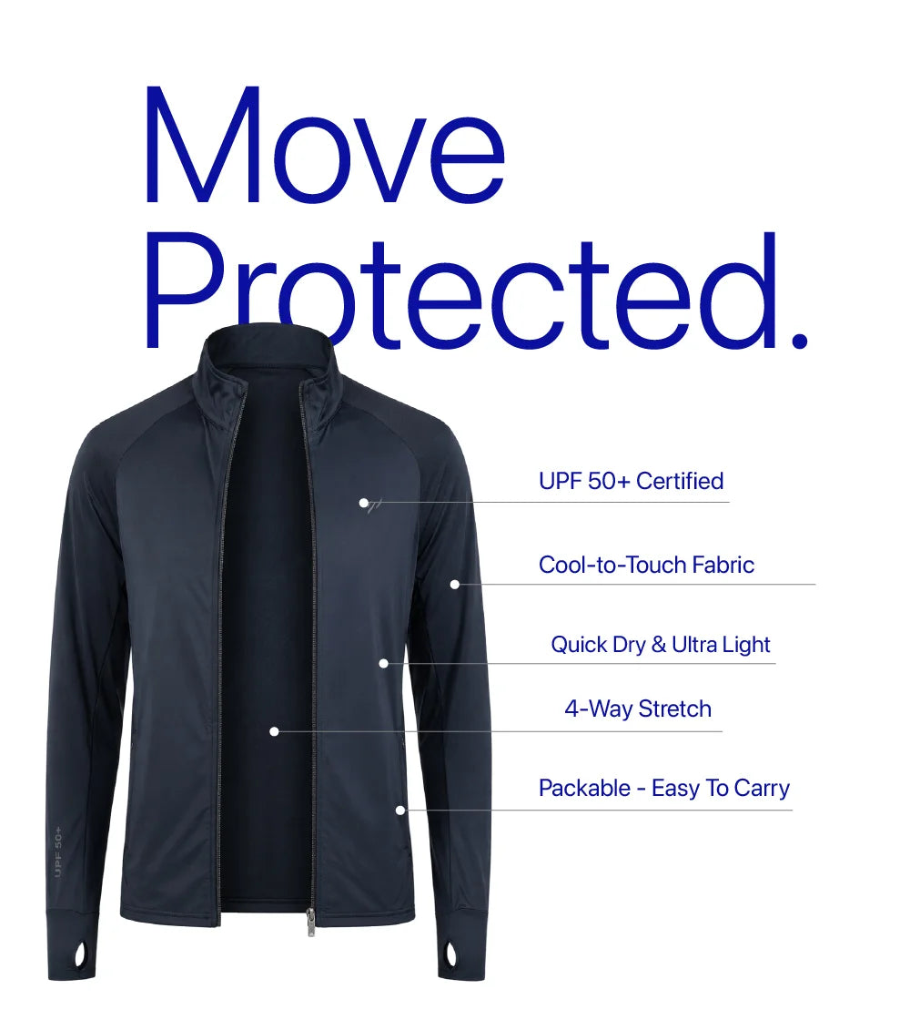 Womens Sunscreen Jacket Ice