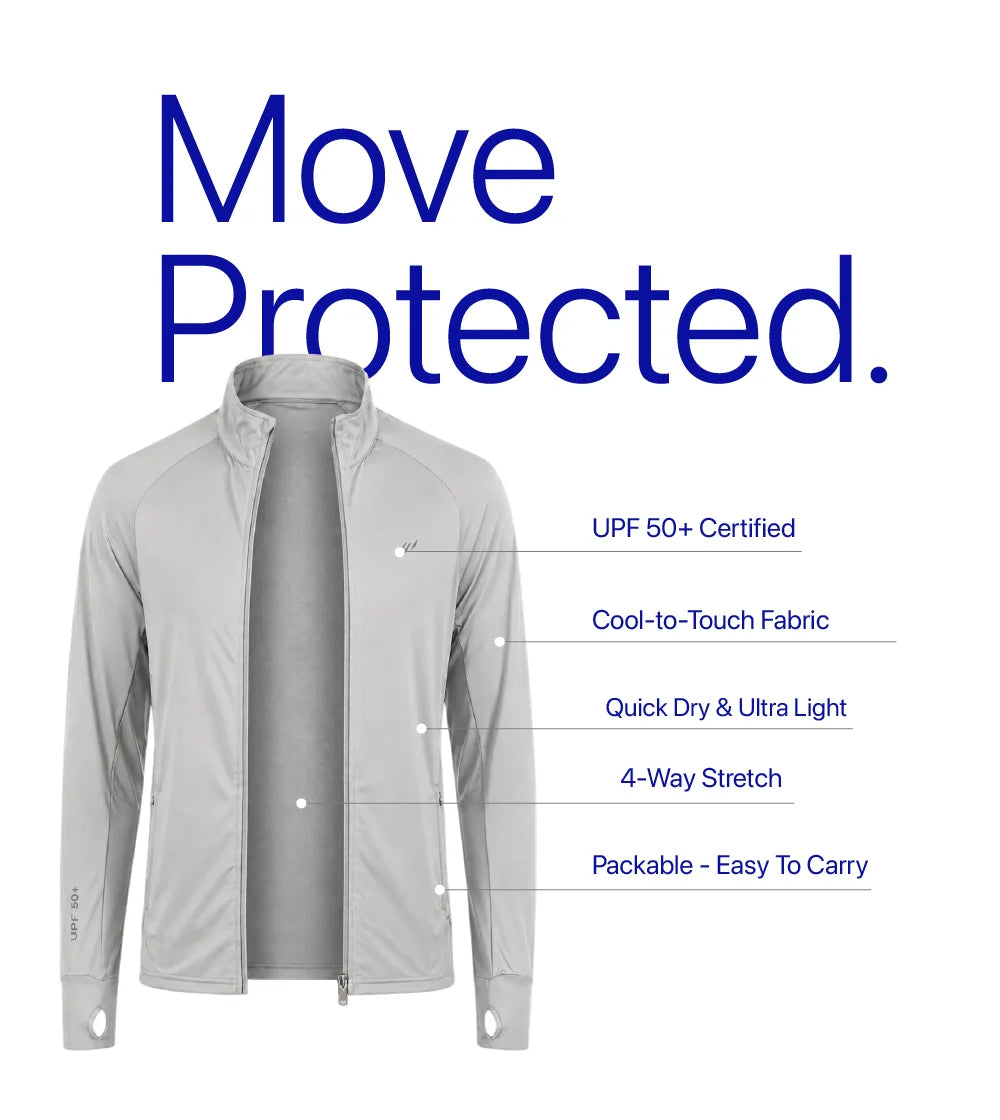 Womens Sunscreen Jacket Ice