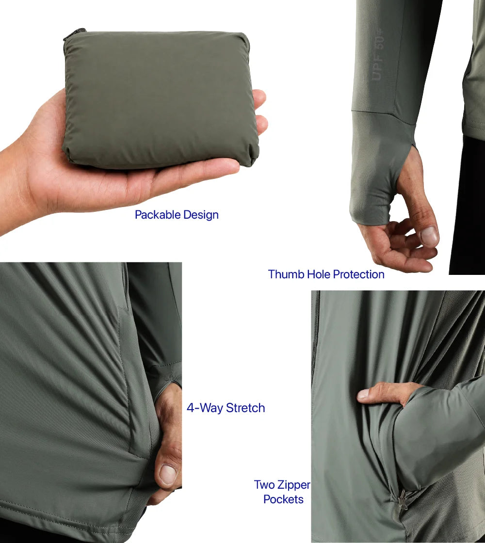 Sunscreen Jacket Ice