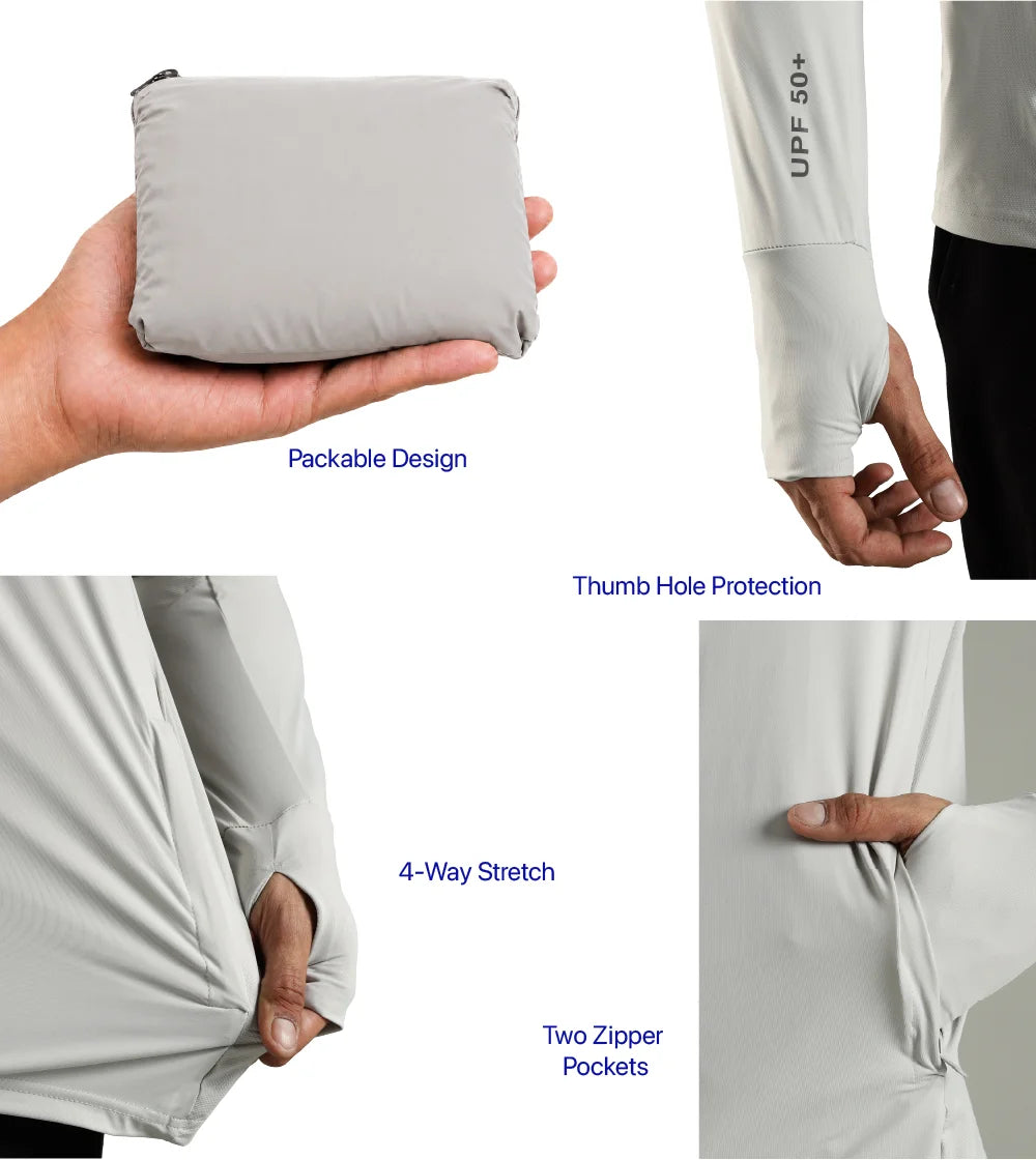 Sunscreen Jacket Ice