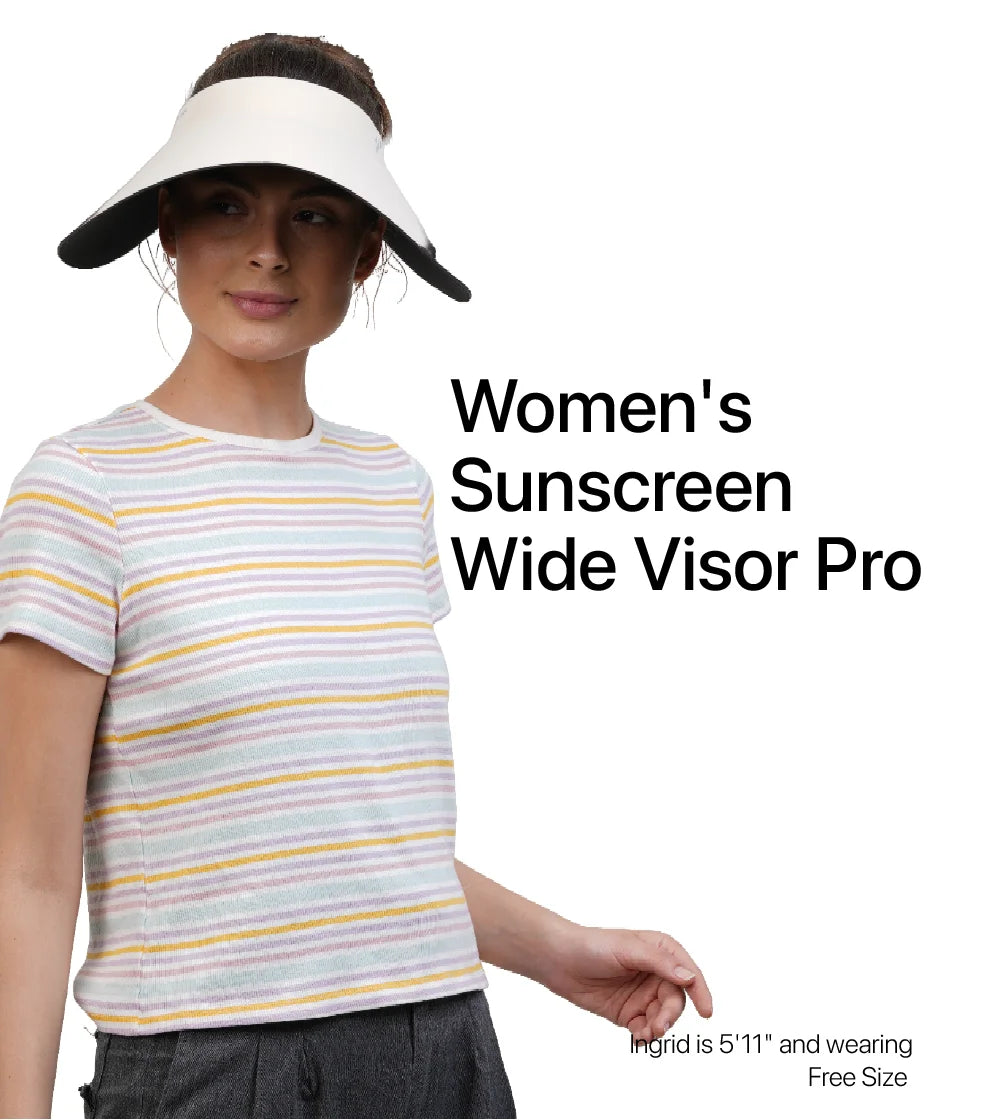 Women Sunscreen Wide Visor Pro