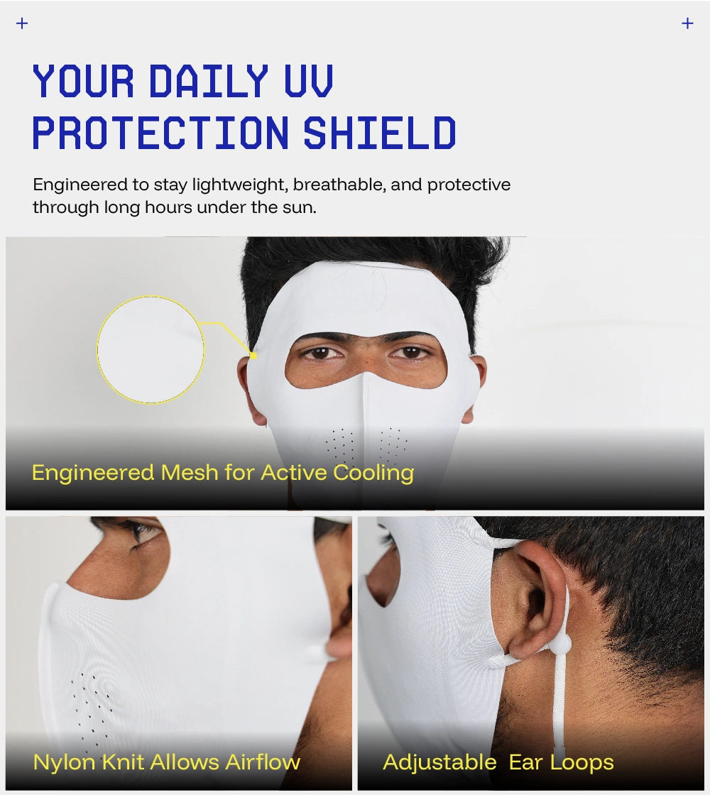 Bluetyga Sunscreen Face Guard