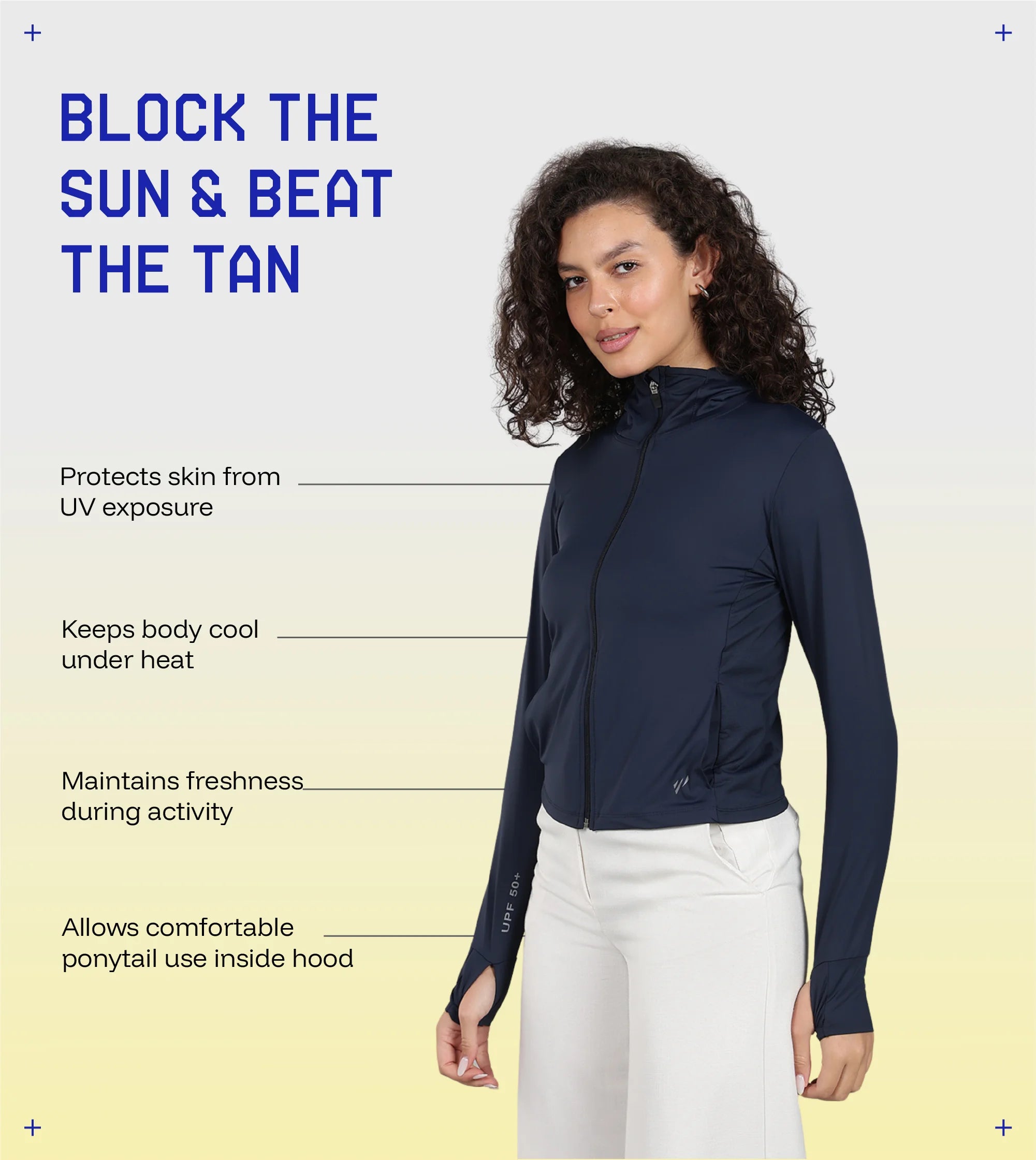 Womens Sunscreen Jacket Ice Pro
