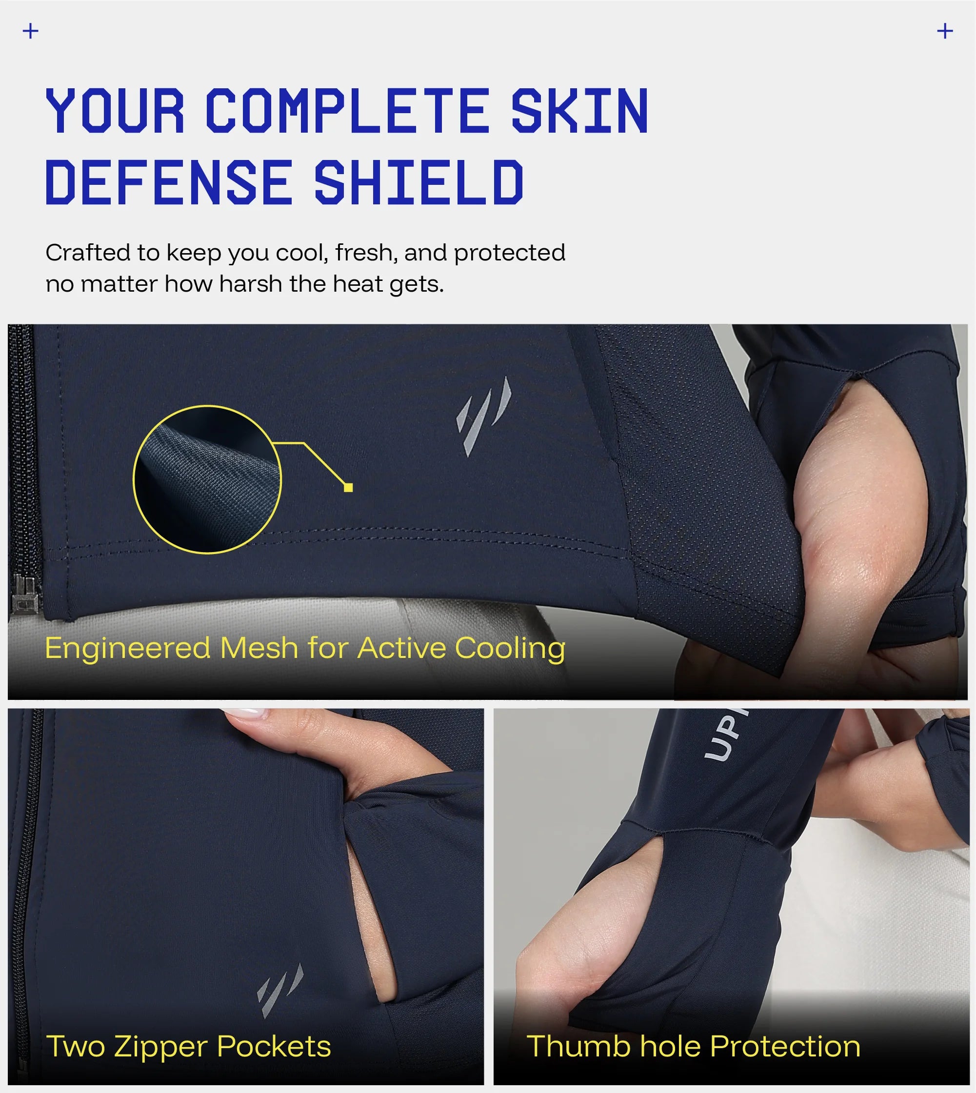 Womens Sunscreen Jacket Ice Pro