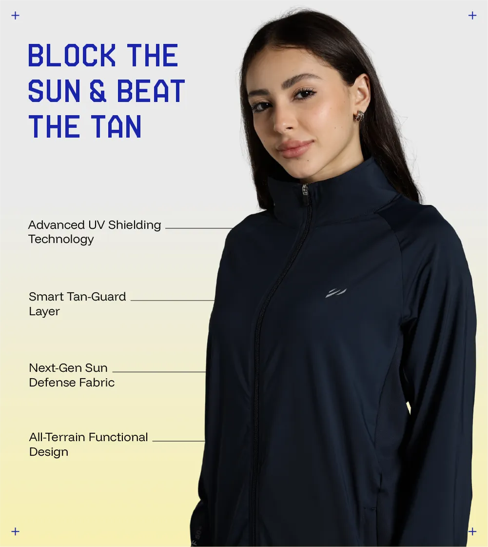 Womens Sunscreen Jacket Ice