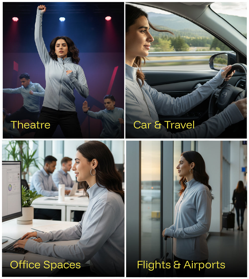 Womens Anti AC Thermal Jacket