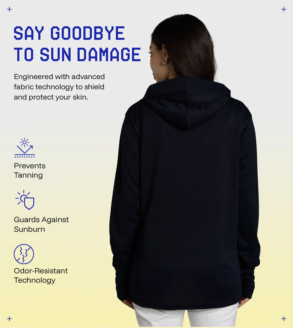 Women's Sunscreen Jacket 2.0 - Advanced Protection from Sun & Pollution