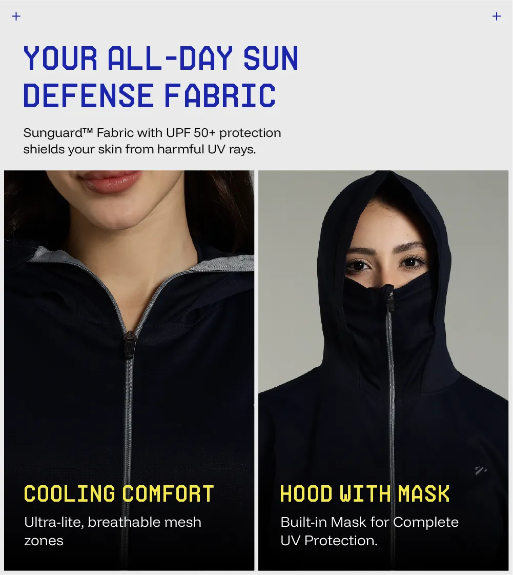 Women's Sunscreen Jacket 2.0 - Advanced Protection from Sun & Pollution
