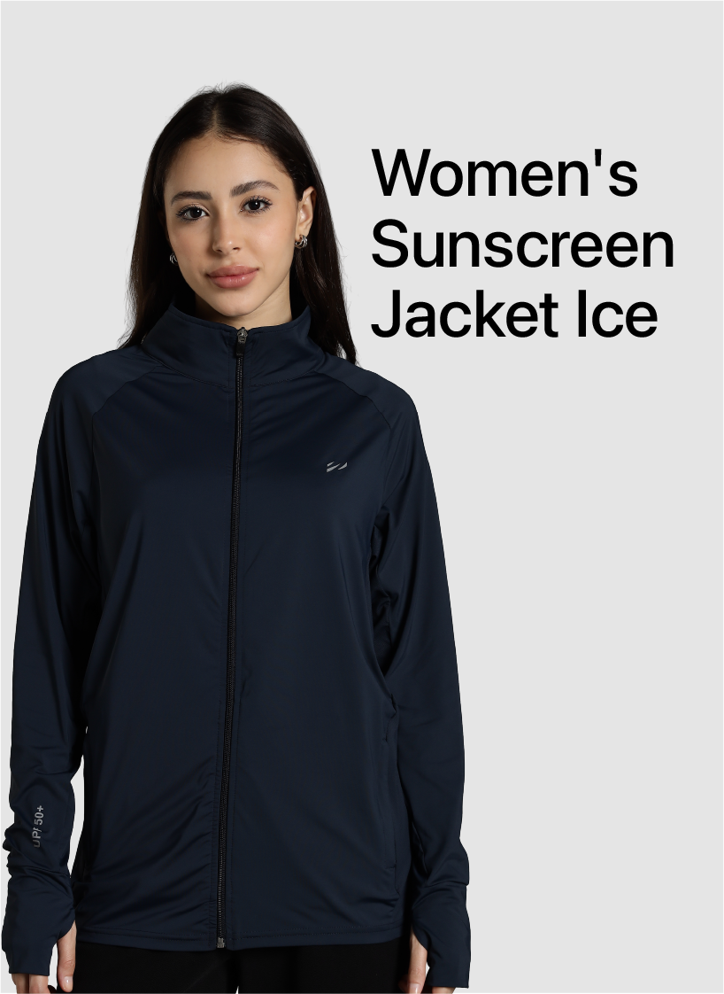 Womens Sunscreen Jacket Ice