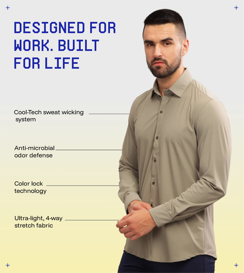 Workwear Shirt - Ice