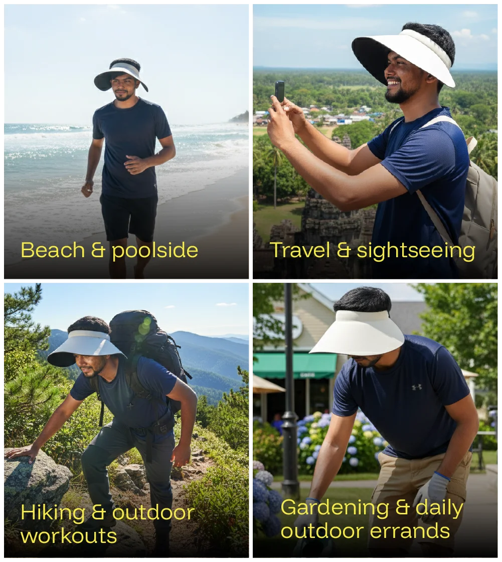 Sunscreen WIDE VISOR PRO