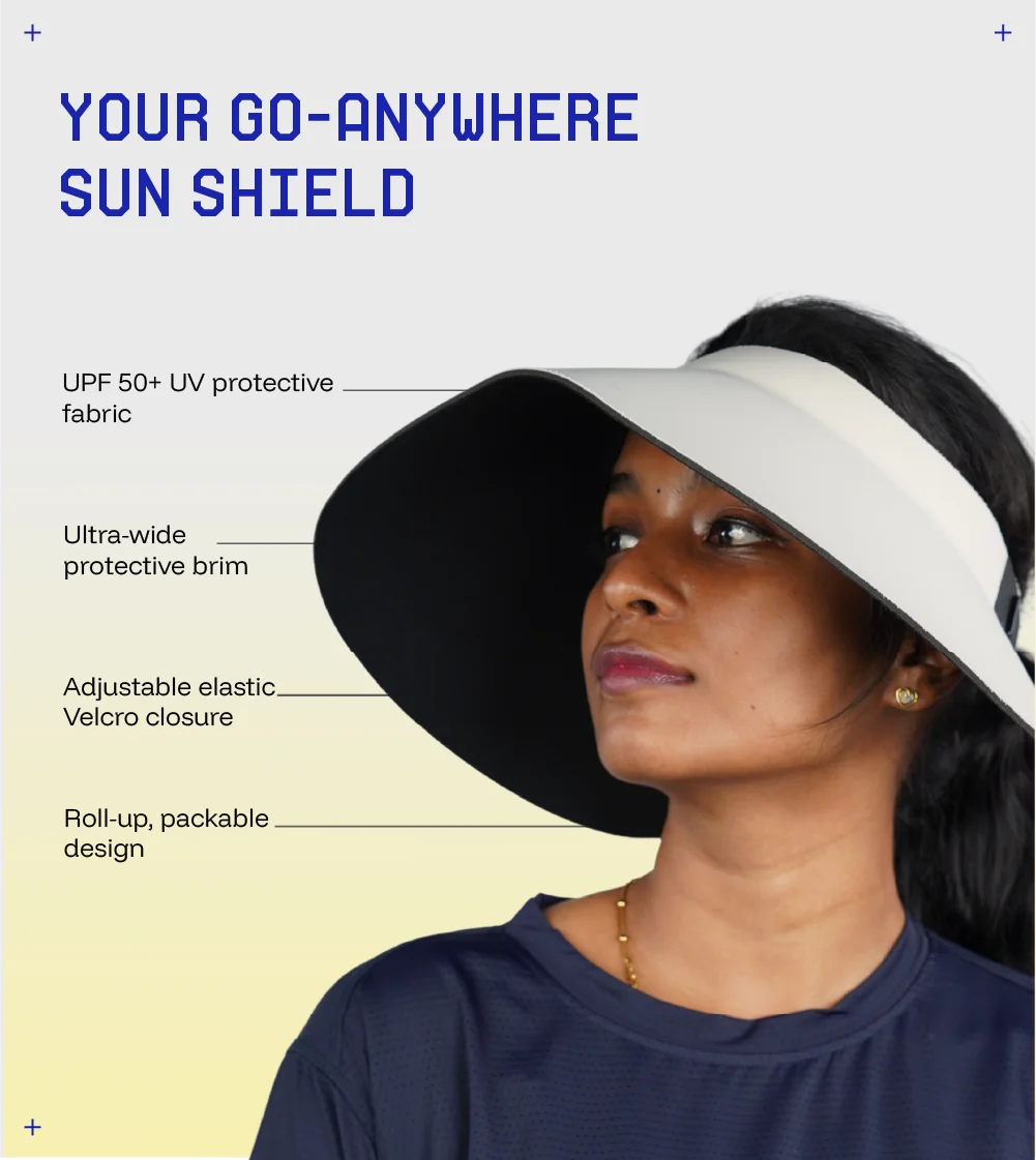 Sunscreen WIDE VISOR PRO