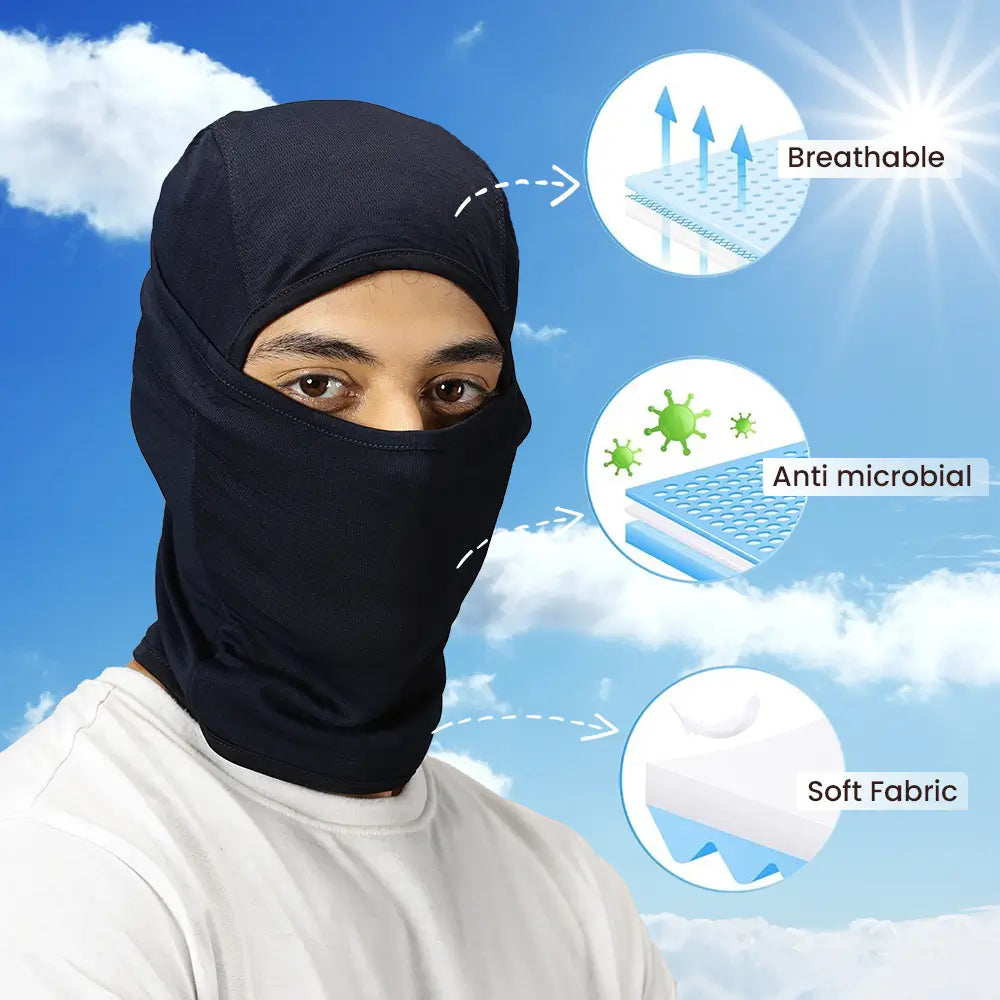 Sunscreen Balaclava - Face Mask – Blue Tyga