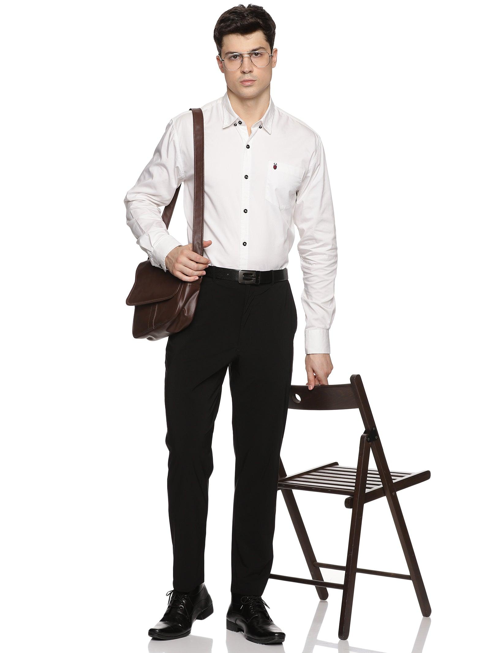 Gray Stripes Mens Formal Work Wear Uniform Shirts For Corporate Office–  Uniform Sarees