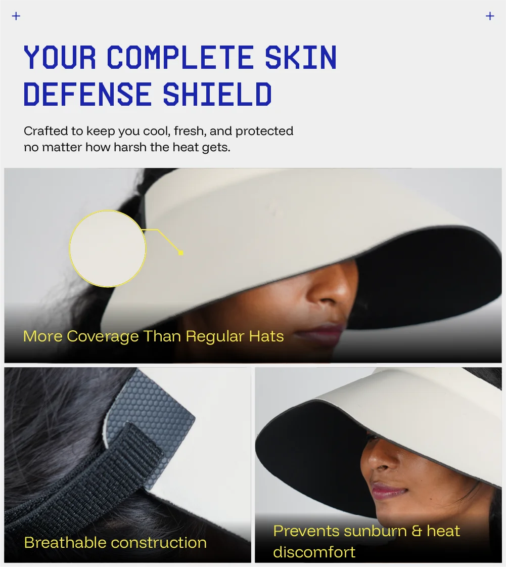 Sunscreen WIDE VISOR PRO