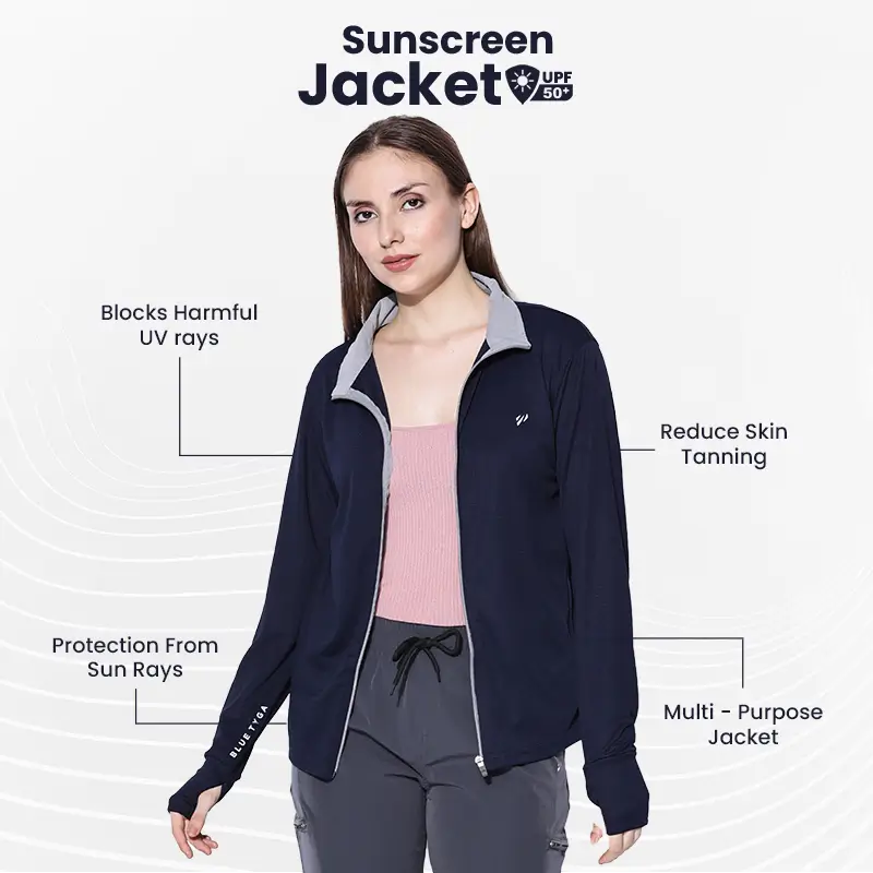 Women Sunscreen Jacket - the Ultimate Sun Protection Wear